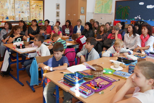 Bolgár pedagógusok látogatása