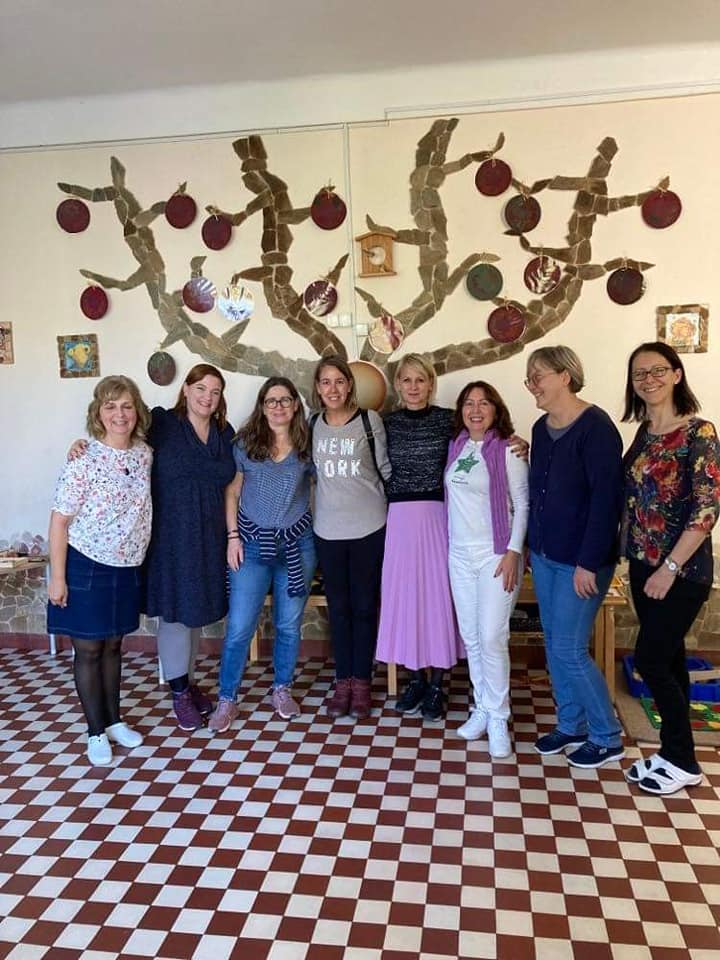 Spanyol pedagógusok látogatása