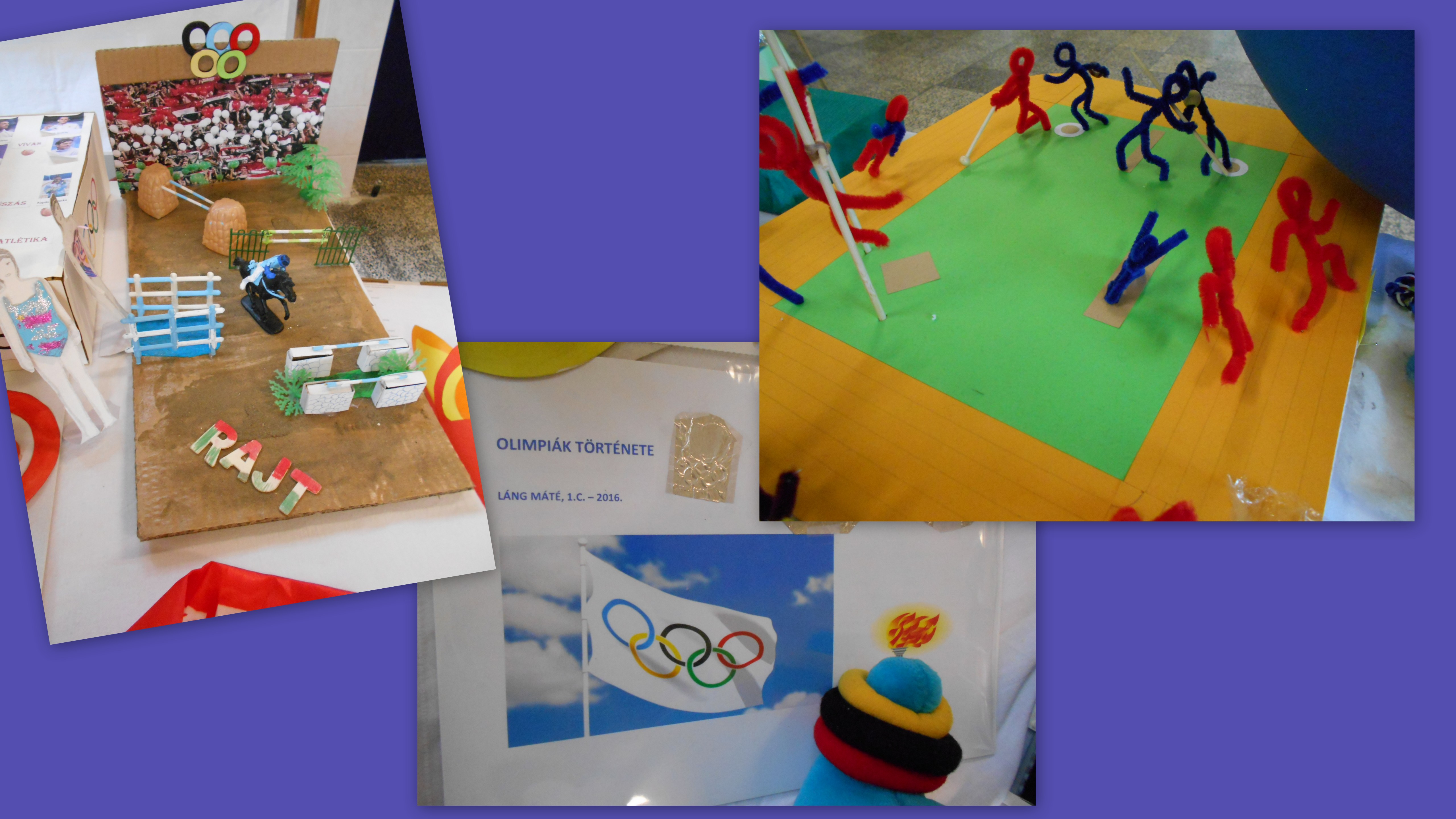 Iskolánk alsó tagozatos osztályai a hagyományos őszi projekt keretében idén az Olimpia témáját dolgozták fel.